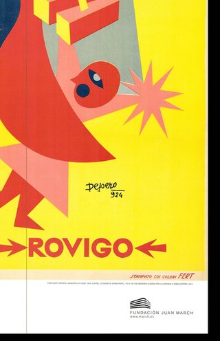 Cartel Depero Mandorlato 1913-1950