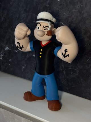 Estatua Popeye Braccio di Ferro 29 cm