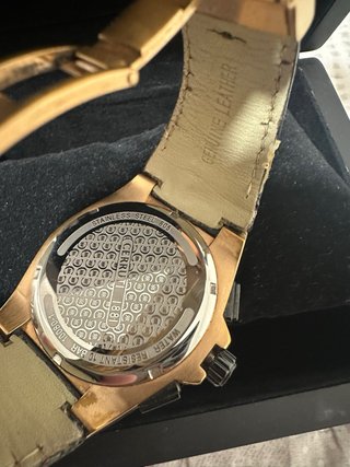 Reloj Cerruti 1881 Hombre Negro/Dorado