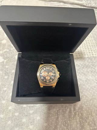 Reloj Cerruti 1881 Hombre Negro/Dorado