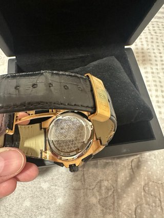 Reloj Cerruti 1881 Hombre Negro/Dorado
