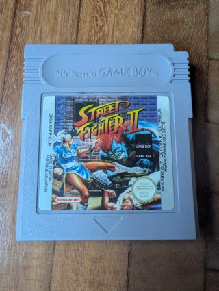Street Fighter II Game Boy Nintendo Completo