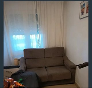 Sofá 2 y 3 plazas beige tela