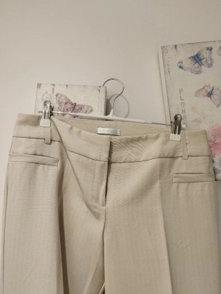 Pantalón de vestir beige mujer