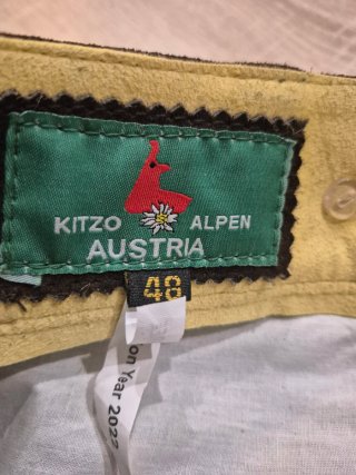 Pantalones de tirantes Krüger marrones