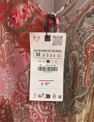 Vestido midi boho multicolor