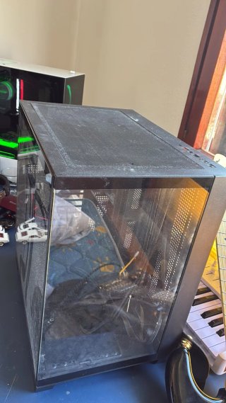 Caja PC ATX Negra Gamer