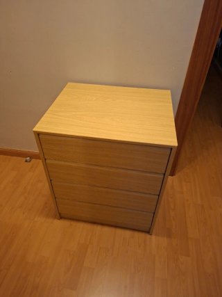 Cajonera de madera