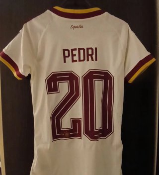 Camiseta Pedri 20 España Talla S Mujer
