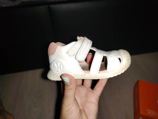 Sandalias Biomecanics Blancas Niña