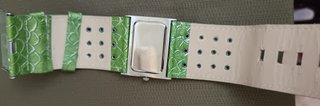 Reloj Cussi Mujer Verde y Plateado