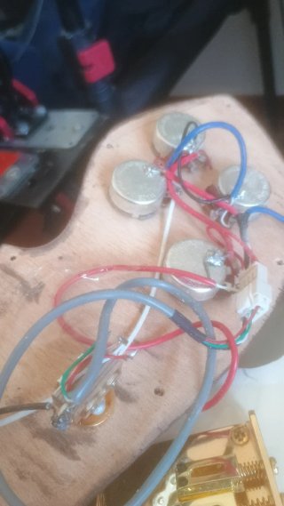 Cuerpo Guitarra Eléctrica Blanco