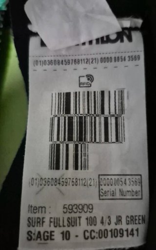 Neopreno niño Decathlon T10