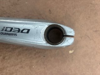 Bielas Shimano DXR (FC-MX71) para BMX Race
