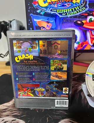 🇪🇸 Crash Bandicoot Venganza Cortex Ps2 Completo
