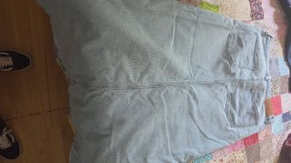 Falda vaquera larga Zara