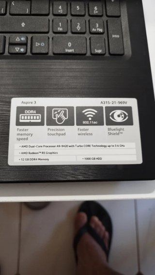 Acer Aspire 3 A315-21-969V Portátil
