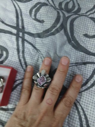 Pendientes y Anillo Plata Ley
