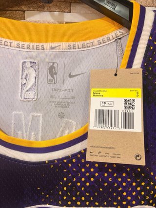 Camiseta Nike NBA Lebron James 23 Morada