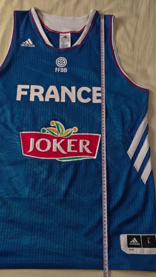 Camiseta Baloncesto Francia Talla L Adidas
