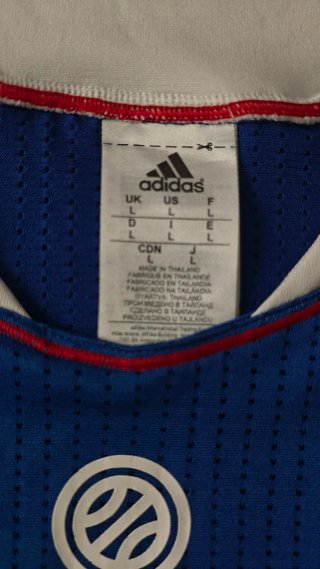 Camiseta Baloncesto Francia Talla L Adidas