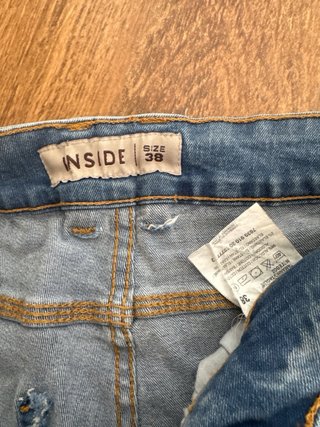 Bermudas vaqueras Inside rotos Talla 38