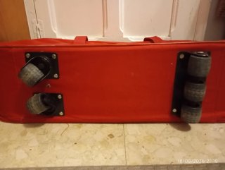 Maleta Roja con Ruedas
