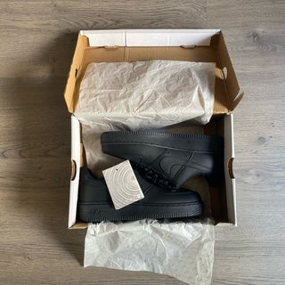 Nike Air Force 1 Triple Black Talla 40