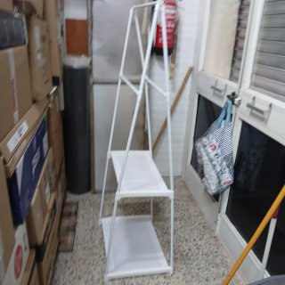 Estantería blanca 2 baldas