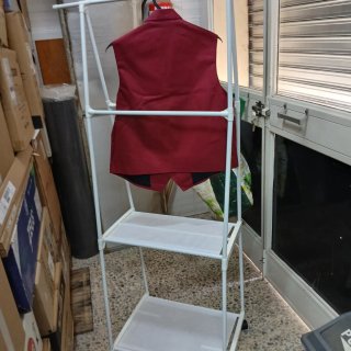 Estantería blanca 2 baldas