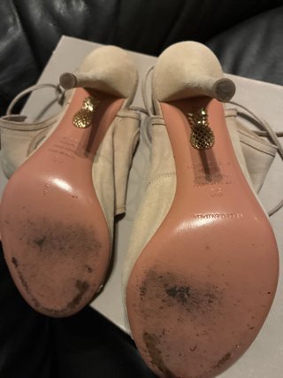 Zapatos Aquazzura Beige