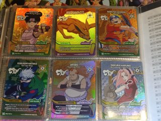 Lote Cartas Coleccionables Naruto Mythos TCG