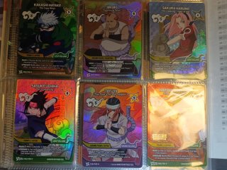 Lote Cartas Coleccionables Naruto Mythos TCG