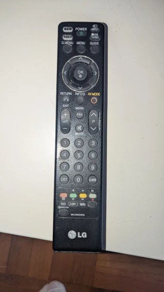 Televisión LG LCD 37'' Negra