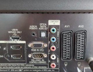 Televisión LG LCD 37'' Negra