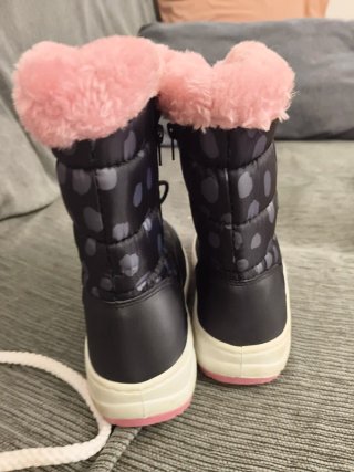 Botas Aki Talla 36 Negro/Rosa