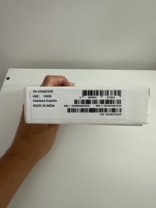 Caja Samsung Galaxy A34 5G