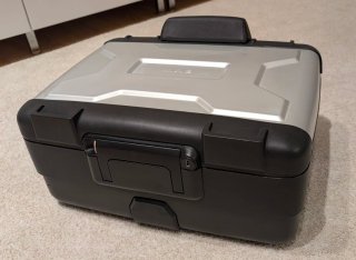 Top Case BMW Negro/Plata