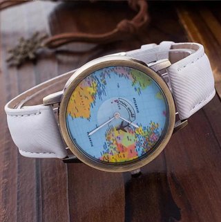 Reloj Unisex Mapamundi