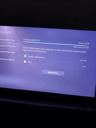 Ps5 Slim 846GB  + 1TB.