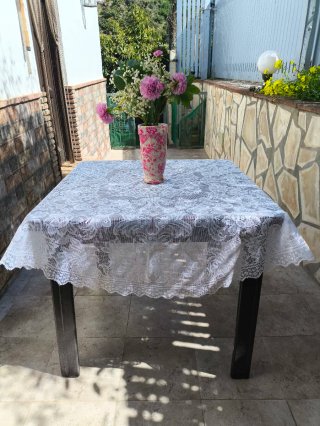 Mantel redondo encaje 1.55 cm