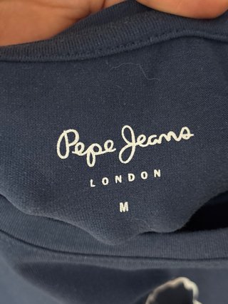 Camiseta Pepe Jeans Azul Talla M Mujer