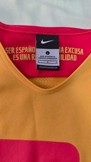 Camiseta Baloncesto España Talla L Nike Original