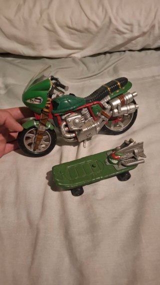Moto y Patinete Tortugas Ninja