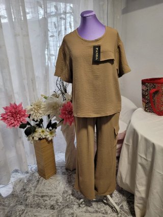 Conjunto PANDA Talla Única Negro