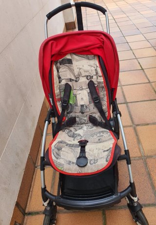 Bugaboo Bee Silla de Paseo Roja