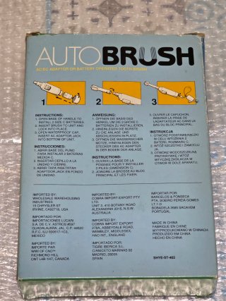 Cepillo de dientes eléctrico Autobrush.Retro