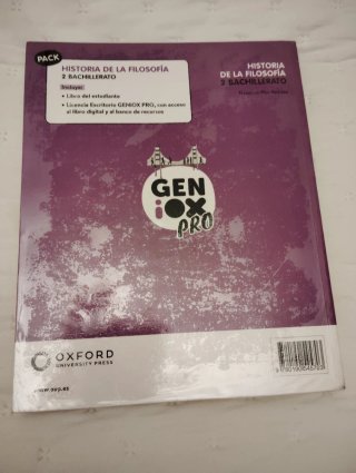 Historia de la Filosofía, 2 Bachillerato, Genio...