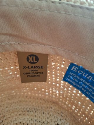 Sombrero Panamá Jack Beige Negro