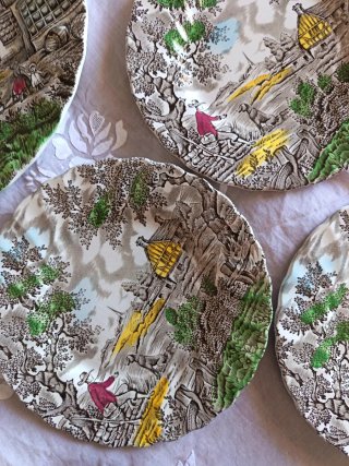 Set dolce vintage porcellana inglese MYOTT